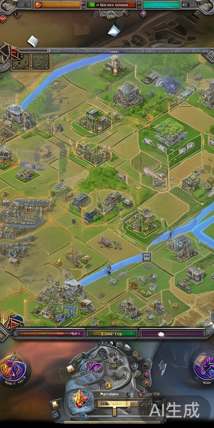 策略游戏在平台上的表现也十分出色。无论是城池建设、