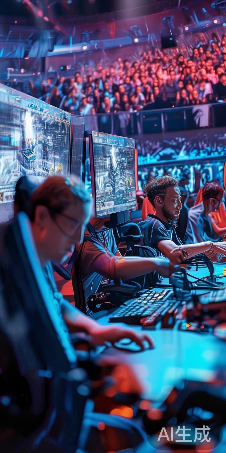 更重要的是，电竞游戏具有极强的互动性。玩家可以在游